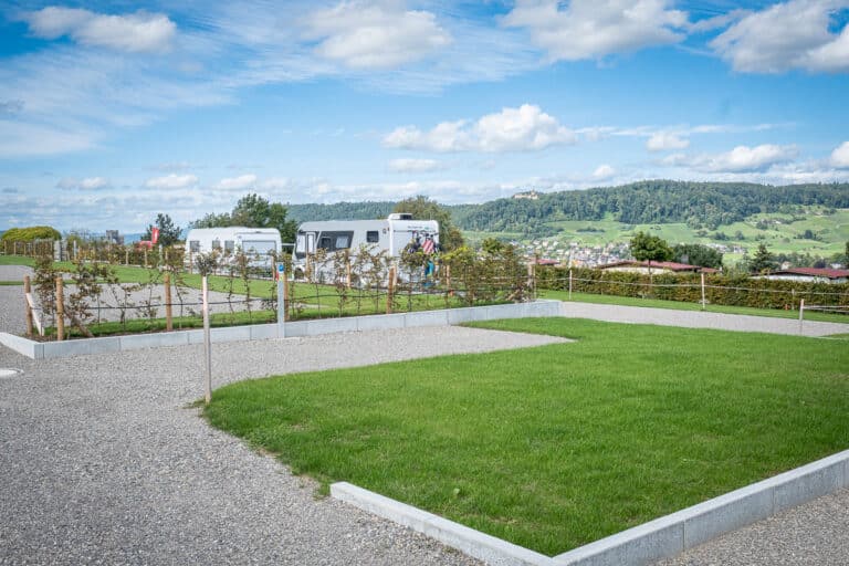 Stellplatz Panorama - kleines Glück