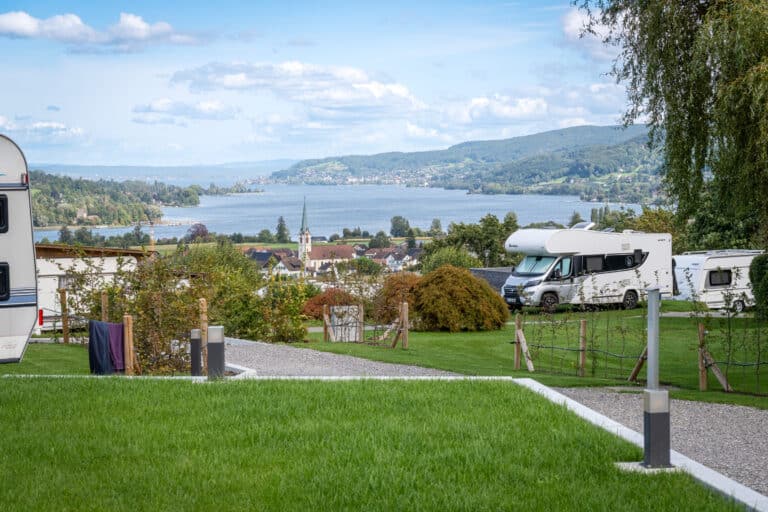 Stellplatz Panorama - grosse Freiheit Ausblick